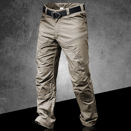 Remain dry while conquering every challenge with our Men's Urban Waterproof Ripstop Tactical Pants. These pants seamlessly combine style with exceptional waterproof protection, making them ideal for both urban exploration and outdoor adventures.