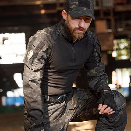 The G3 Pro Rapid Assault Combat Shirt With Pockets is famous for its high-level moisture-wicking ability. Its body fabric is much lighter than the arms, making it highly breathable. Also, the forearms are reinforced with material that doesn’t allow wear or tearing even in tough settings.